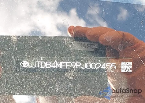 2023 Toyota Corolla Le z USA, uszkodzony, nr VIN JTDB4MEE9PJ002455